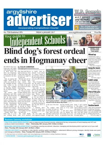 Argyllshire Advertiser - 06 1월 2017
