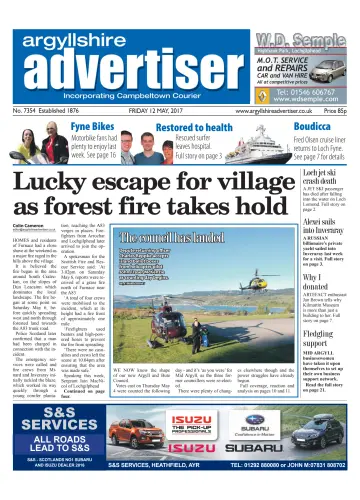 Argyllshire Advertiser - 12 5월 2017