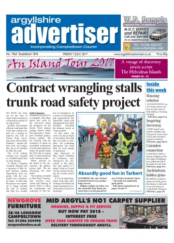 Argyllshire Advertiser - 07 7월 2017