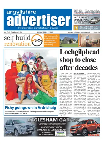 Argyllshire Advertiser - 28 7월 2017
