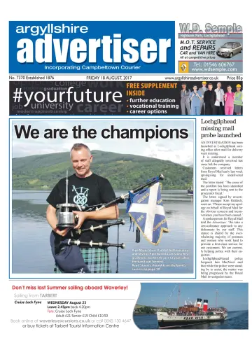 Argyllshire Advertiser - 18 8월 2017