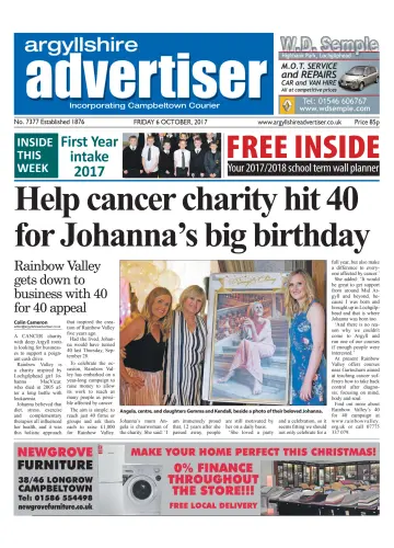 Argyllshire Advertiser - 06 10월 2017