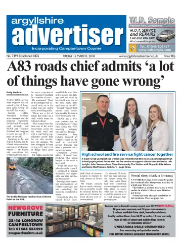 Argyllshire Advertiser - 16 3월 2018