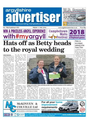 Argyllshire Advertiser - 11 May 2018