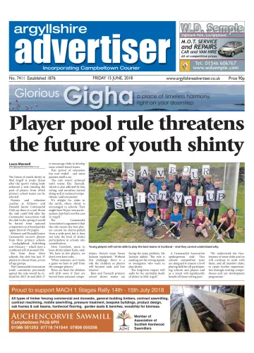 Argyllshire Advertiser - 15 Jun 2018