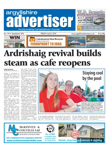 Argyllshire Advertiser - 6 Jul 2018