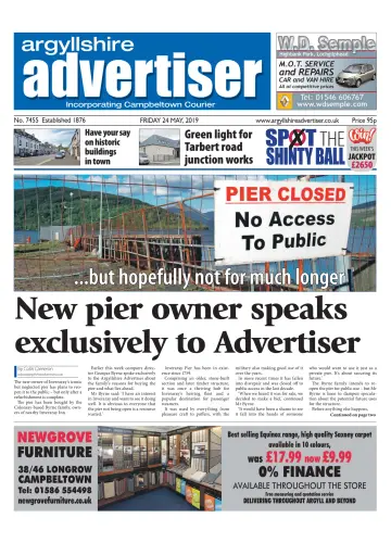 Argyllshire Advertiser - 24 May 2019