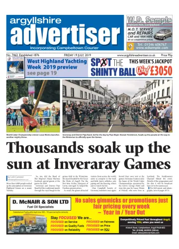Argyllshire Advertiser - 19 7월 2019
