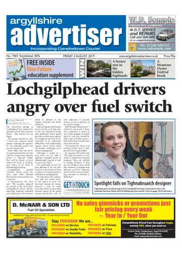 Argyllshire Advertiser - 02 8월 2019