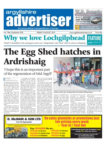 Argyllshire Advertiser - 09 8월 2019