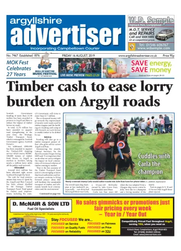 Argyllshire Advertiser - 16 Aug 2019