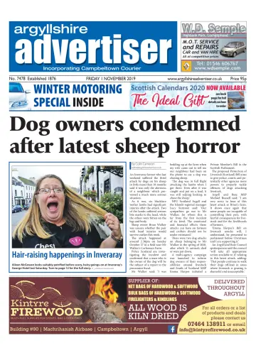 Argyllshire Advertiser - 01 11월 2019