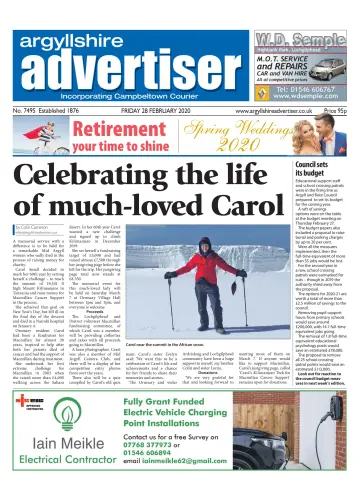 Argyllshire Advertiser - 28 Feb 2020