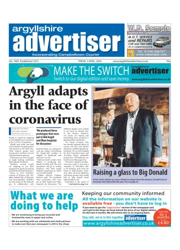 Argyllshire Advertiser - 03 4월 2020