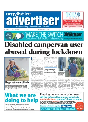 Argyllshire Advertiser - 29 5월 2020