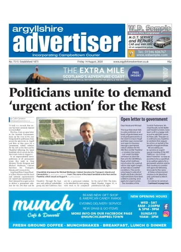 Argyllshire Advertiser - 14 Aug 2020