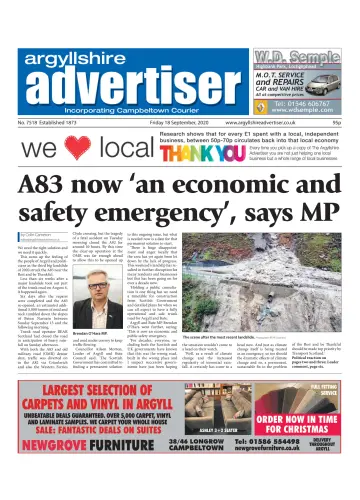 Argyllshire Advertiser - 18 9월 2020