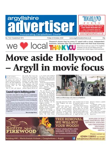 Argyllshire Advertiser - 23 Oct 2020