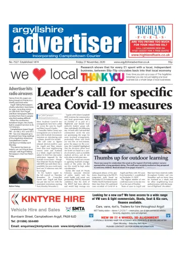 Argyllshire Advertiser - 27 11월 2020
