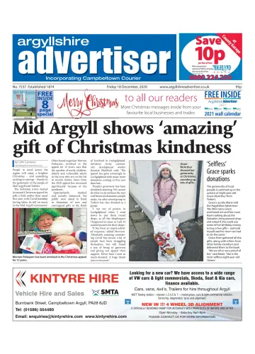 Argyllshire Advertiser - 18 12월 2020