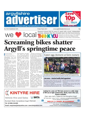 Argyllshire Advertiser - 9 Apr 2021
