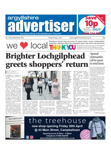 Argyllshire Advertiser - 30 4월 2021