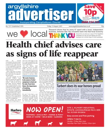 Argyllshire Advertiser - 13 Aug 2021