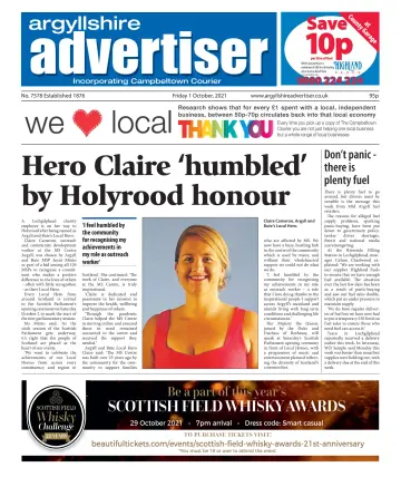 Argyllshire Advertiser - 1 Oct 2021