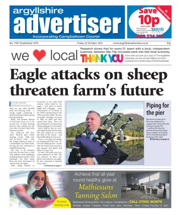 Argyllshire Advertiser - 22 10월 2021