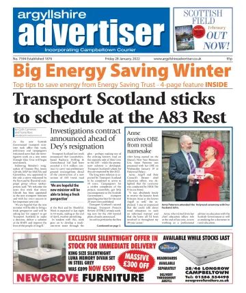 Argyllshire Advertiser - 28 1월 2022