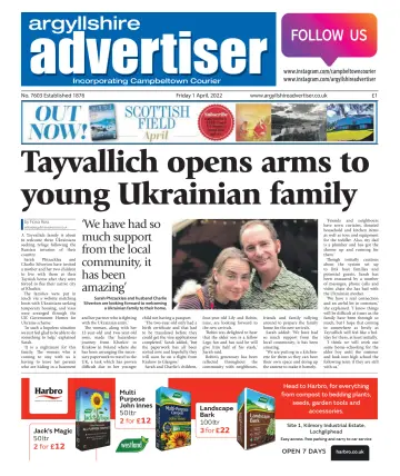 Argyllshire Advertiser - 01 4월 2022
