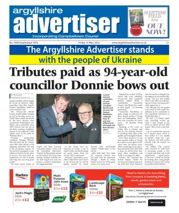 Argyllshire Advertiser - 13 5월 2022