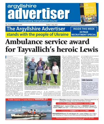 Argyllshire Advertiser - 01 7월 2022