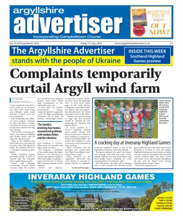 Argyllshire Advertiser - 15 7월 2022
