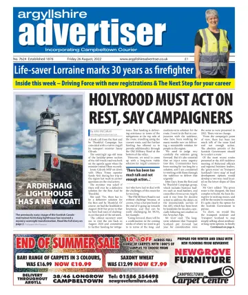 Argyllshire Advertiser - 26 Aug 2022