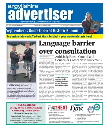 Argyllshire Advertiser - 02 9월 2022