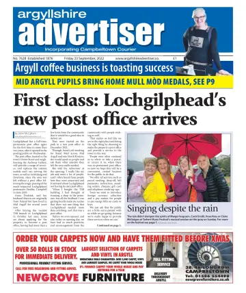 Argyllshire Advertiser - 23 Sep 2022