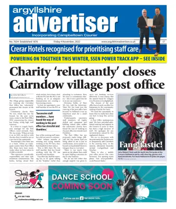 Argyllshire Advertiser - 04 11월 2022