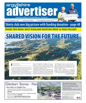 Argyllshire Advertiser - 28 7월 2023