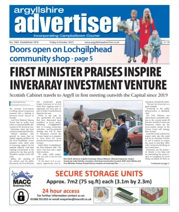 Argyllshire Advertiser - 06 10월 2023