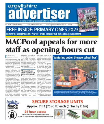 Argyllshire Advertiser - 03 11월 2023