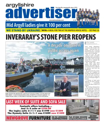 Argyllshire Advertiser - 26 4月 2024