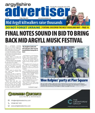 Argyllshire Advertiser - 03 mai 2024