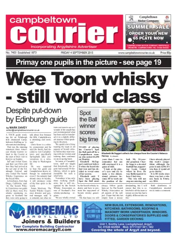 Campbeltown Courier - 4 Sep 2015