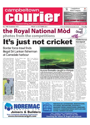 Campbeltown Courier - 16 Oct 2015