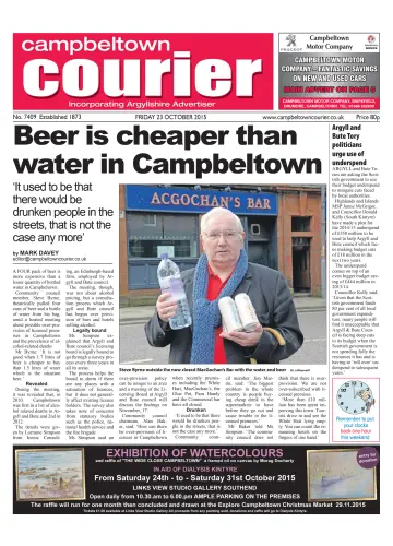 Campbeltown Courier - 23 Oct 2015