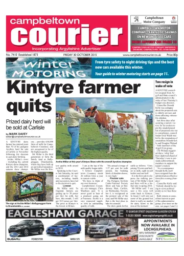 Campbeltown Courier - 30 Oct 2015