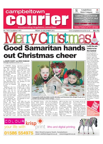 Campbeltown Courier - 25 Dec 2015
