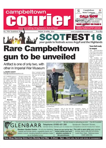 Campbeltown Courier - 29 Apr 2016