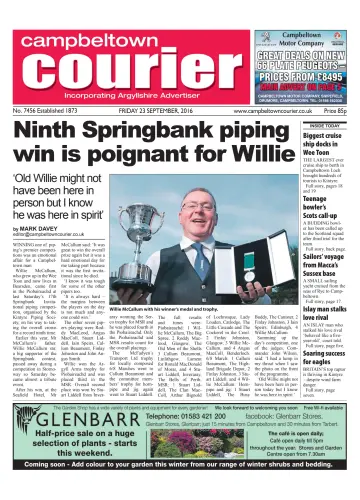 Campbeltown Courier - 23 Sep 2016